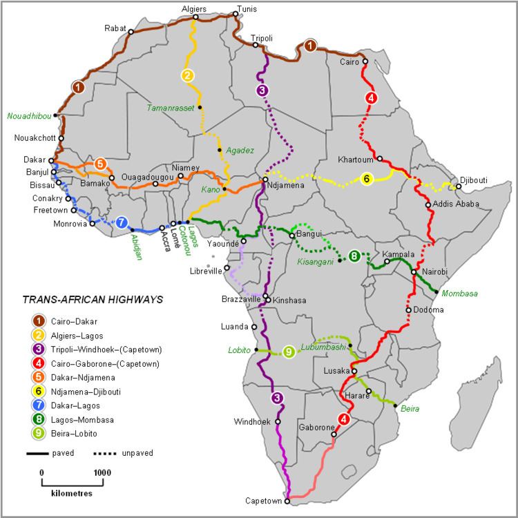 Trans–West African Coastal Highway