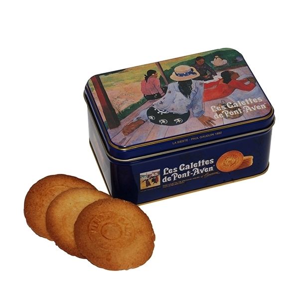 Traou Mad Traou Mad Pont Aven Thin Galette Cookies in VIP Blue Tin