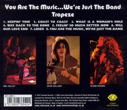Trapeze (band) TRAPEZE You Are the Music Were Just the Band Amazoncom Music