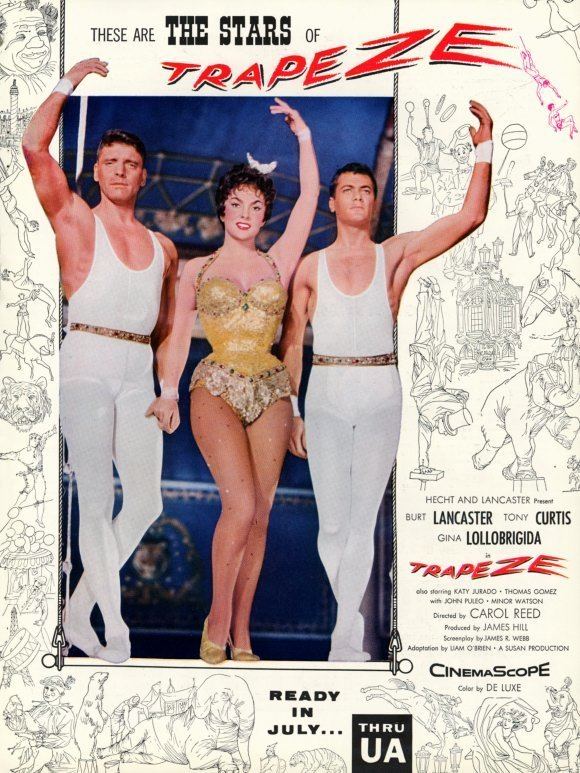 Trapeze Movie Posters From Movie Poster Shop