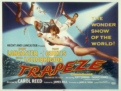 Trapeze 1956 Film posters Films and Movie