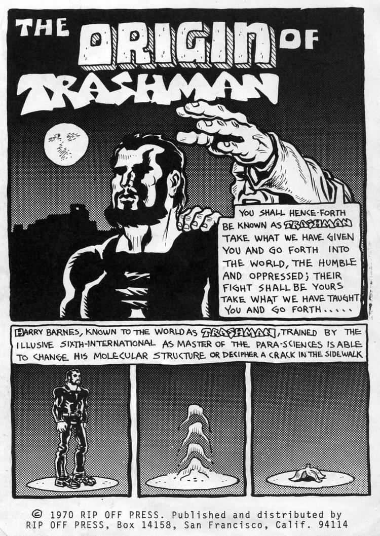 Trashman (comics) Trashman Lives Mars Will Send No More