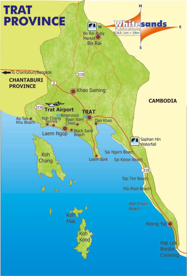 Trat Province the Mainland Koh Chang Guide