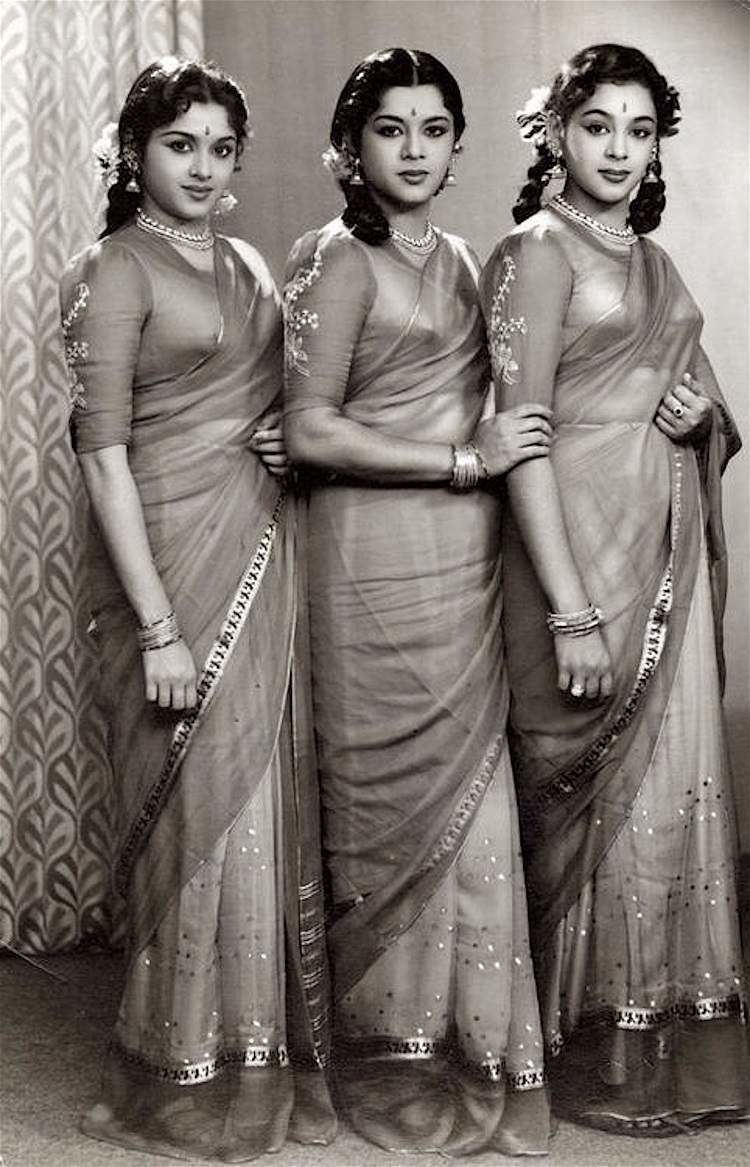 Travancore The Travancore Trio Sisters who conquered the silver screen The