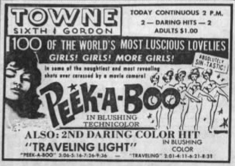 1964 - Towne Theater Ad - 15 Jan MC - Allentown PA.jpg