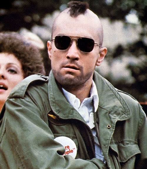 Travis Bickle Travis Bickle Mohawk Haircut in the Movie Taxi Driver Cool Mens