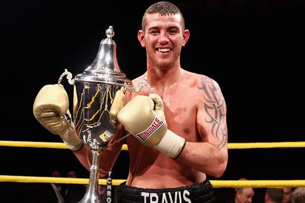 Travis Dickinson Travis Dickinson eyes shot at George Groves after
