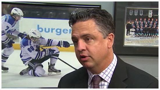 Travis Green Travis Green Head Coach Utica Comets Interview Ice Hockey Tips