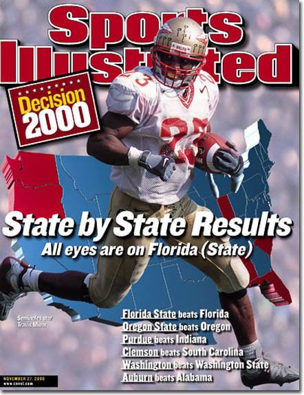 Travis Minor 2000 Sports Illustrated November 27 2000 Travis Minor