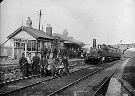 Trawsfynydd railway station httpsuploadwikimediaorgwikipediacommonsthu