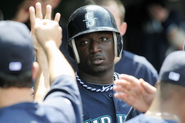 Trayvon Robinson Trayvon Robinson Photos Seattle Mariners v Cleveland