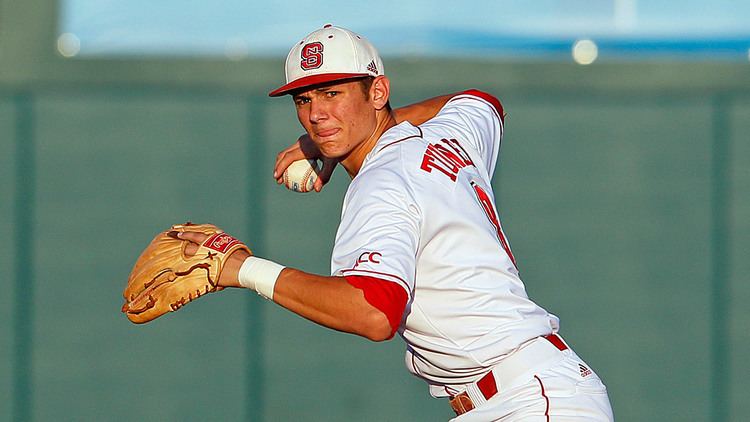 Trea Turner Padres select NC State shortstop Trea Turner with No 13