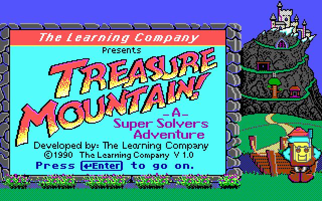 Treasure Mountain! Download Super Solvers Treasure Mountain My Abandonware