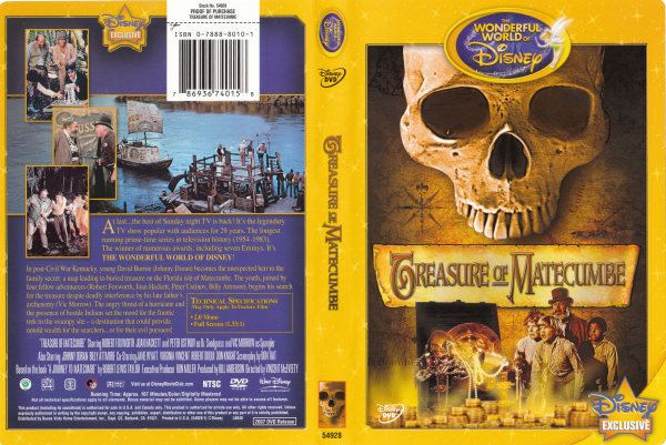Treasure Of Matecumbe 786936740158 Disney DVD Database