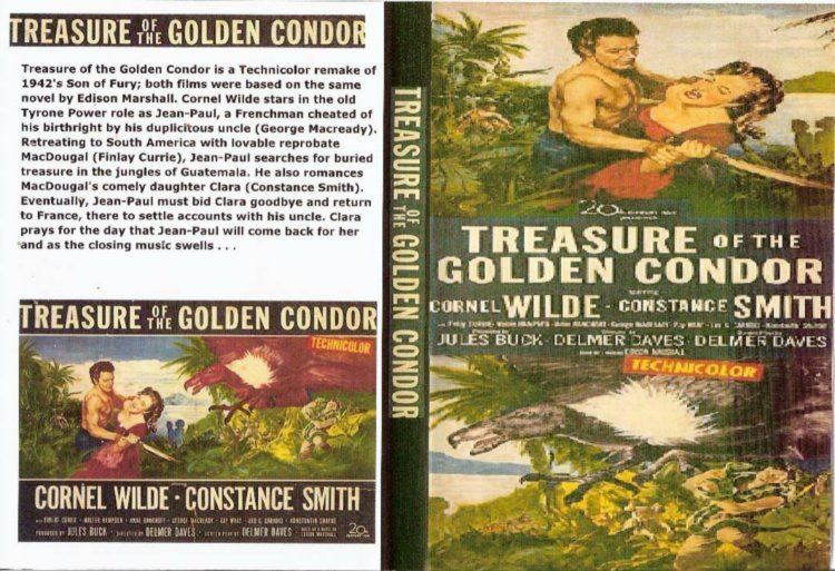 CORNEL WILDE TREASURE OF THE GOLDEN CONDOR DVD for sale
