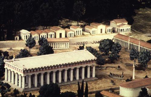 Treasuries at Olympia David Gilman Romano Ancient Athletics 10 Sanctuary of Zeus at