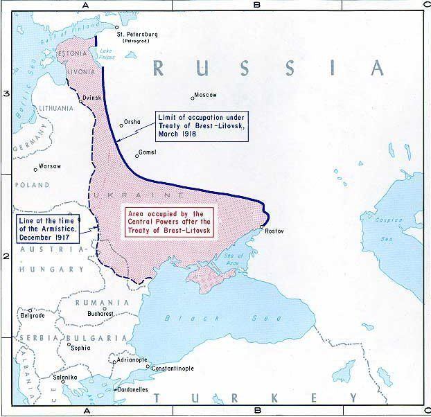 Treaty of Brest-Litovsk The Treaty of BrestLitovsk