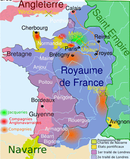Treaty of Brétigny Montvalent un portrait