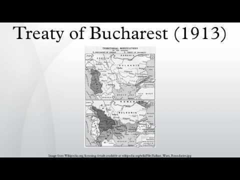 Treaty of Bucharest (1913) Treaty of Bucharest 1913 YouTube