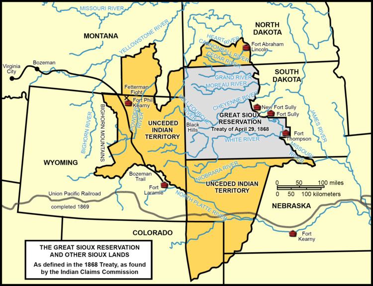 Treaty of Fort Laramie (1868) Section 3 The Treaties of Fort Laramie 1851 1868 North Dakota