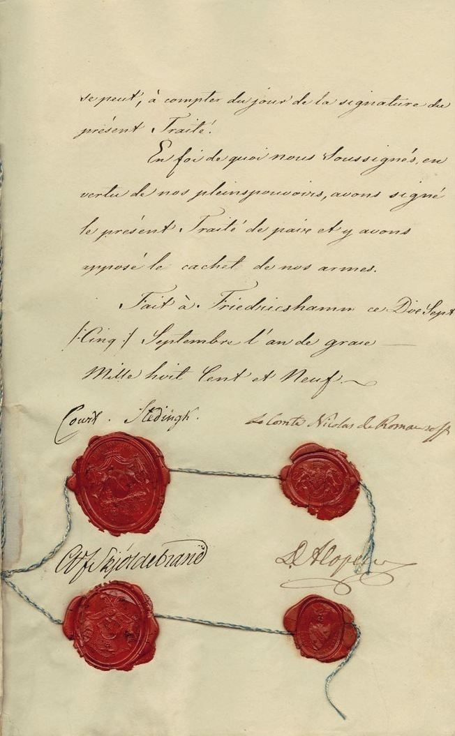Treaty of Fredrikshamn httpsuploadwikimediaorgwikipediacommonscc
