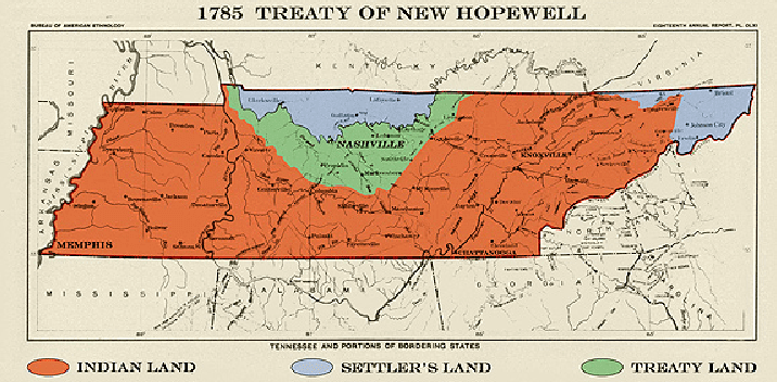 Treaty of Hopewell Broken Tennessee Treaties Native Heritage Project