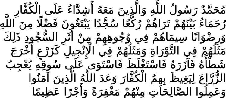 Treaty of Hudaybiyyah FileTreaty of Hudaybiyyah 8492 written with DejaVu LGC Sans font