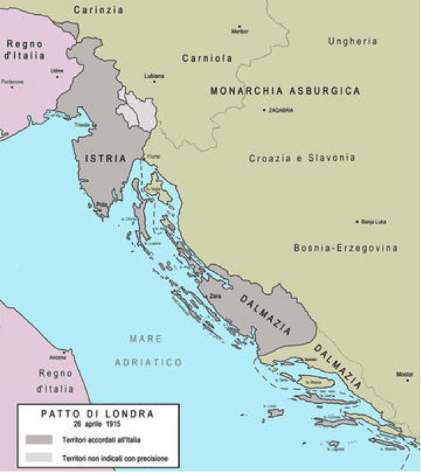 Treaty of London (1915) A Secret London Treaty of April 26th 1915 and Its Consequences