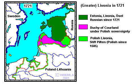 Treaty of Nystad WHKMLA Historical Atlas of Livonia