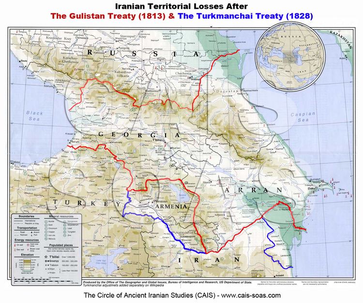 Treaty of Turkmenchay Torkman Turkmanchai Treaty CAIS