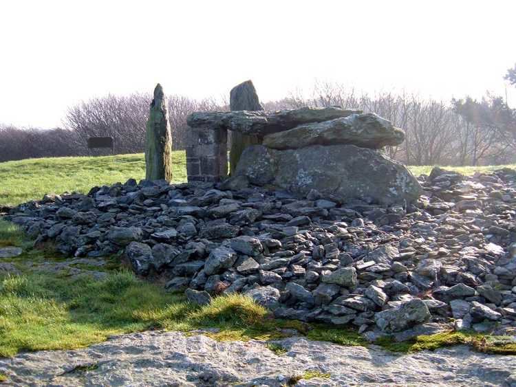 Trefignath Trefignath Burial Chamber on Anglesey an ancient monument on the