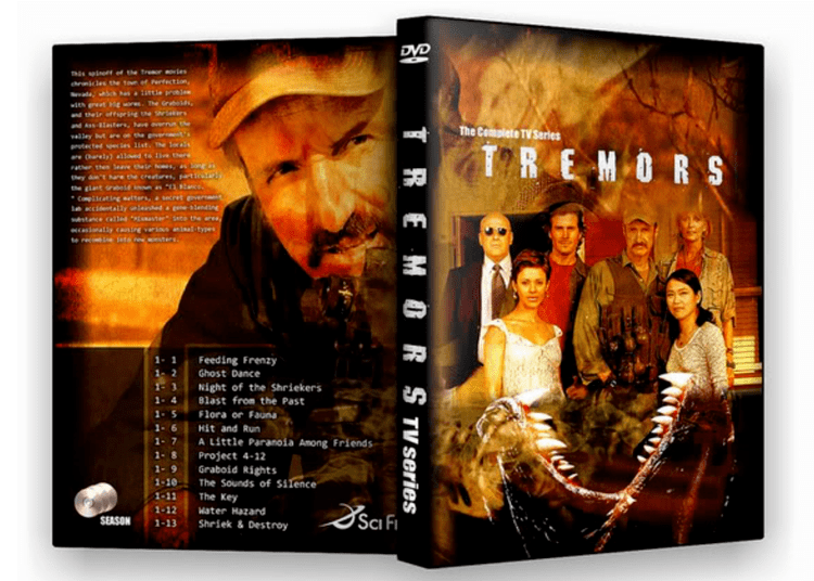 Tremors (TV series) TV TREMORS TV SERIES 2 DVD set COMPLETE 13 episodes Retrotvmemories