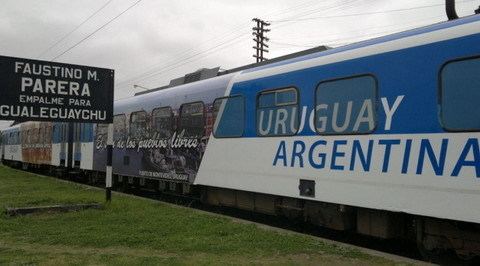 Tren de los Pueblos Libres El tren que una Argentina y Uruguay dej de funcionar de modo
