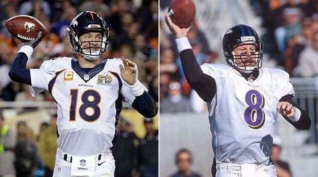 Trent Dilfer Peyton Manning Gives Trent Dilfer Super Bowl Company