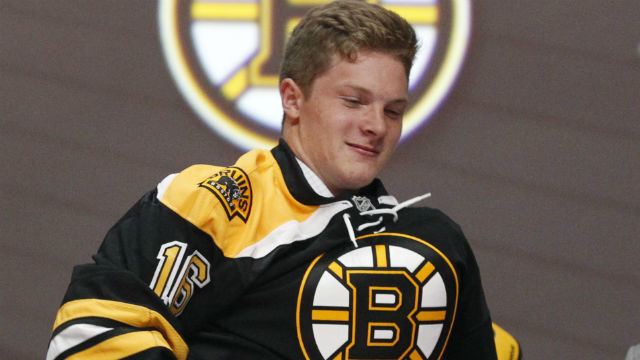Trent Frederic Bruins Select Center Trent Frederic With 29th Pick In 2016 NHL Draft