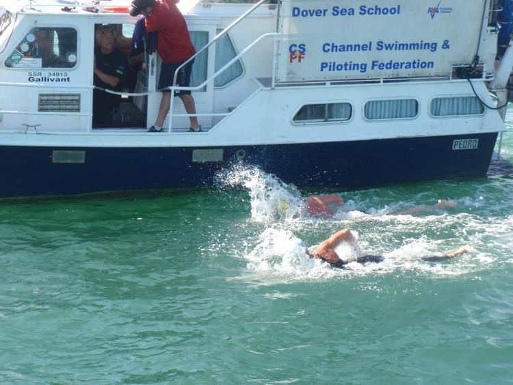 Trent Grimsey Channel Swimming Piloting Federation New English Channel