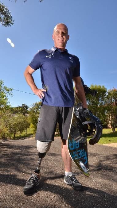 Trent Milton Trent Milton Australias first Paralympic snowboarder Port