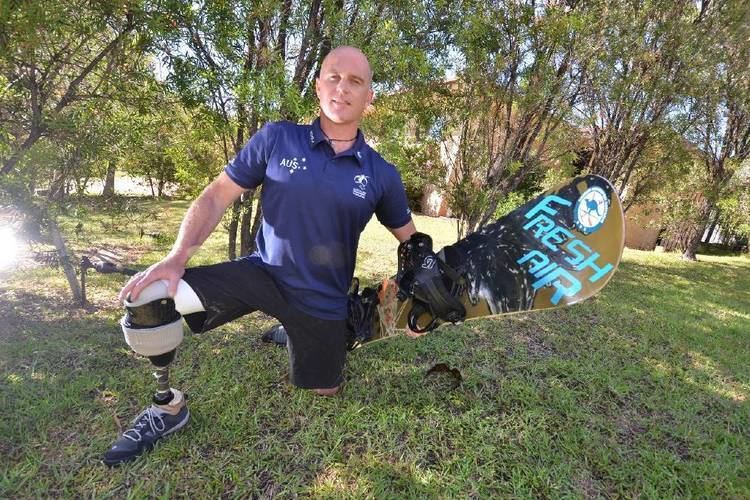 Trent Milton Trent Milton Australias first Paralympic snowboarder Port