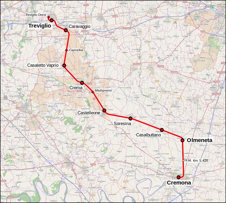 Treviglio–Cremona railway