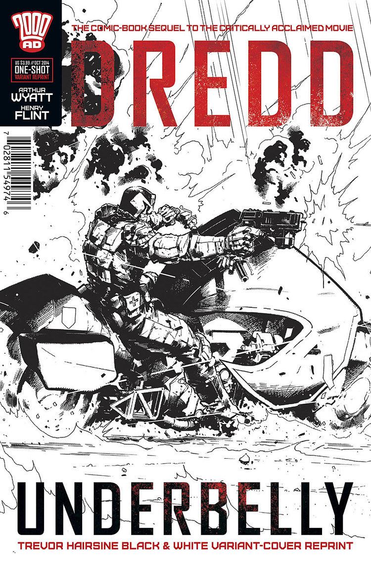 Trevor Hairsine Dredd39 Comic Sequel Gets Third Printing With Trevor Hairsine