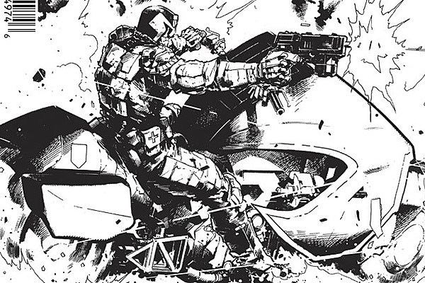 Trevor Hairsine Dredd39 Comic Sequel Gets Third Printing With Trevor Hairsine