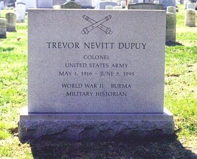Trevor N. Dupuy Trevor N DuPuy Colonel United States Army