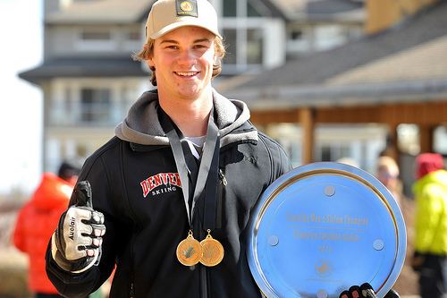 Trevor Philp Trevor Philp after winning the Canadian slalom title