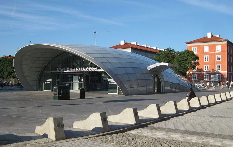 Triangeln railway station