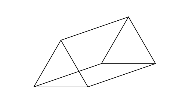 Triangular prism Maths A to Z School A to Z