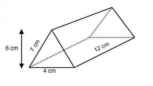 Triangular prism Surface Area of Triangular Prisms Read Geometry CK12 Foundation