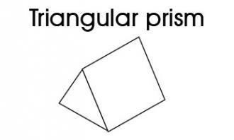 Triangular prism 3D shapes for kids Triangular prism Kidspot