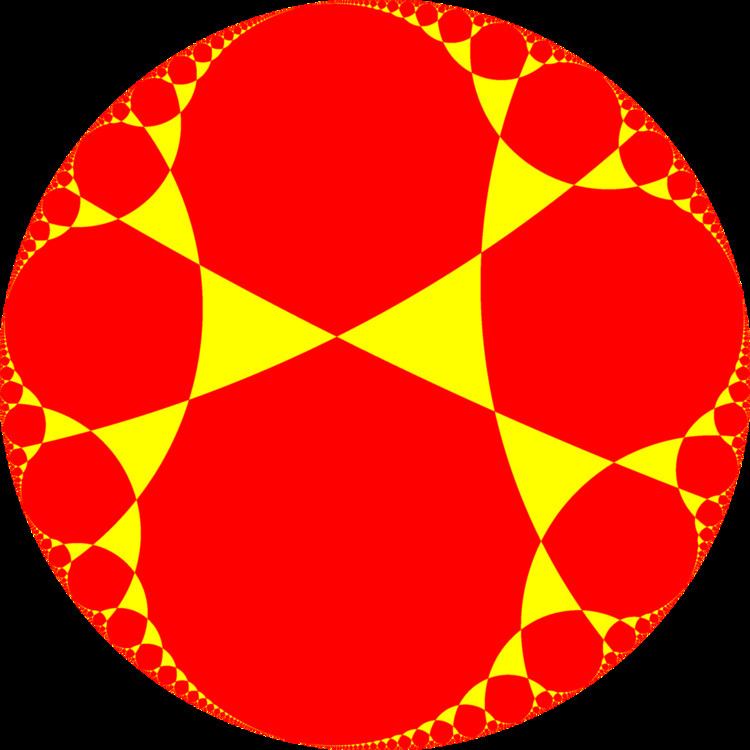 Triapeirogonal tiling