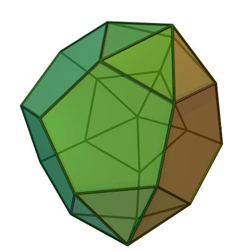Triaugmented dodecahedron