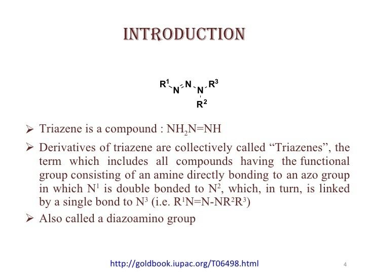Triazene Triazenes A Versatile Tool In Medicinal Chemistry Autosaved